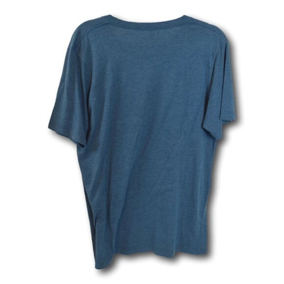 Mens Blue Graphic T-Shirt ABC Always Be Coconuts Size: L - Picture 2 of 2